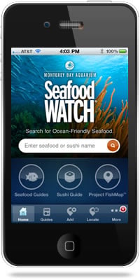 Seafood Watch iPhone App Seafood Watch iPhone App